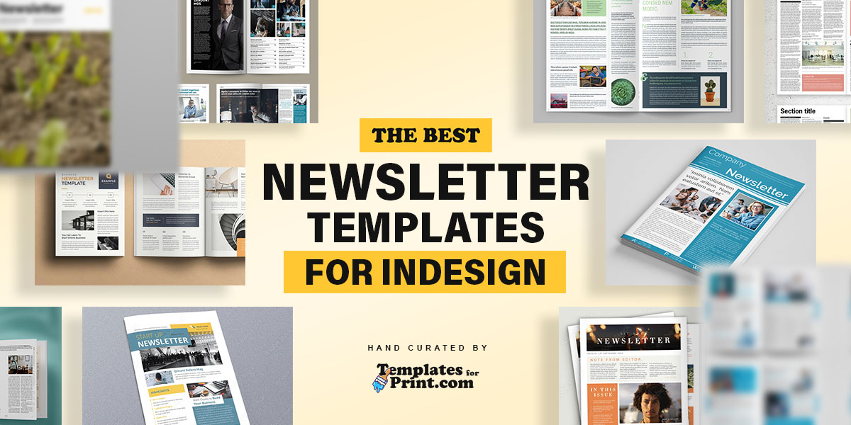 Best Newsletter Templates for Adobe InDesign