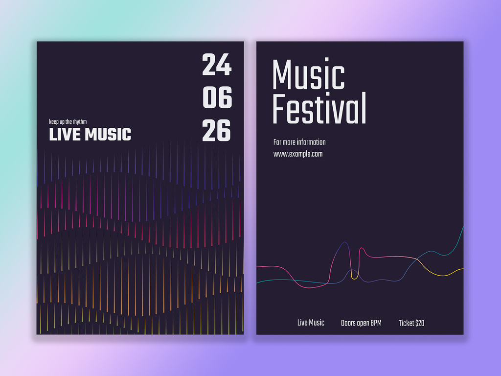 Music Concert Poster Layout