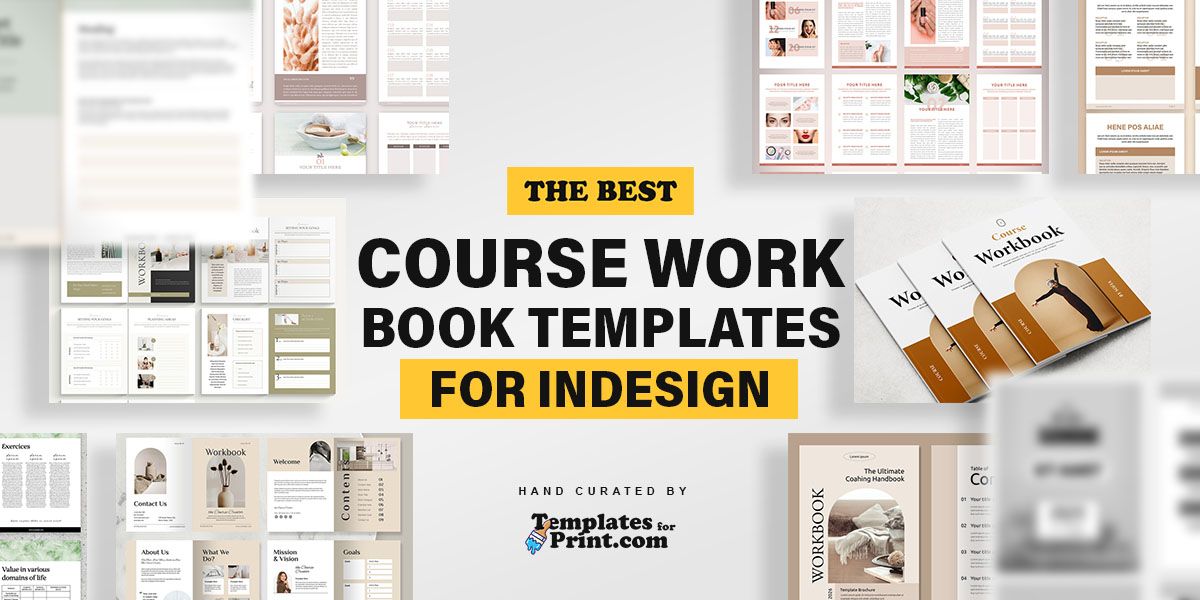 Best Course Workbook Templates for Adobe InDesign
