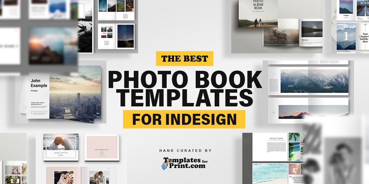 Best Photo Book Templates for Adobe InDesign (aka Photo Albums)