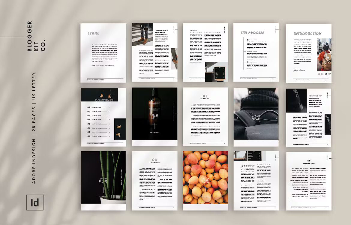 eBook Template | Adobe InDesign | 28 Pages