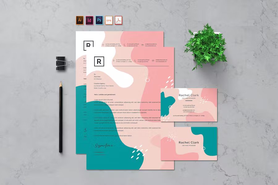 Letterhead and Business Card