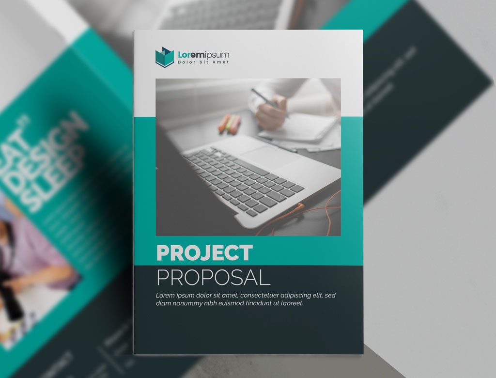 Project Proposal Business Brochure with Clean Layout